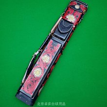 【需定】鄭陽手制真皮雕刻 空中花園 九球桿筒球筒撞球桿大頭桿桶 歷史價格詳細信息