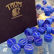 撞球Taom塔悟姆圓形金屬巧克粉盒槍頭粉桌球殼粉臺球用品配件 歷史價格詳細信息