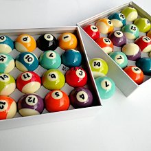 新康獨眼巨人球水晶球16彩美式黑8黑八大號花式撞球桌球子 歷史價格詳細信息