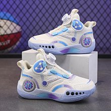 籃球鞋男2024新款球鞋青少年透氣耐磨橡膠底減震運動鞋休閒鞋藍色 歷史價格詳細信息