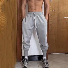 春秋男款運動褲寬鬆束腳休閒九分褲管短男生八分褲子純色潮流衛褲 歷史價格詳細信息
