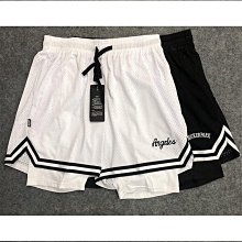 優質優質美式籃球 NCAA 雙層 nba籃球短 elite訓練 防走光假兩件 三分 不過膝 健身 跑步 運動短 歷史價格詳細信息