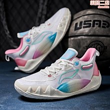 籃球鞋2023新款青少年透氣球鞋學生情侶款休閒運動鞋一件 歷史價格詳細信息