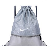 簡易束口後背包 線條雙面兩用 綠色 AMINAH~【am-0230】 歷史價格詳細信息