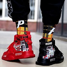 高筒男鞋冬季加絨加厚保暖運動二棉鞋男士戶外登山厚底工裝馬丁靴 歷史價格詳細信息