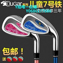 高爾夫兒童7號鐵男童女童練習球桿小孩golf初學七號鋼桿/碳素球桿 歷史價格詳細信息