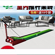 室內高爾夫實木推桿練習器辦公室/家用練習毯高端禮物 歷史價格詳細信息