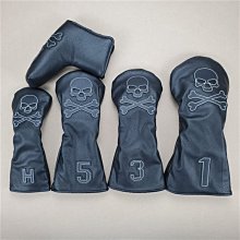 現貨熱銷-骷髏鉚釘個性木桿套 推桿套 高爾夫球桿套 桿頭套 球頭保護帽套 (null) 歷史價格詳細信息