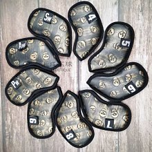 現貨熱銷-高爾夫鐵桿套針織襪子鐵桿保護帽套桿頭毛線套球桿套彈性加厚里絨 (null) 歷史價格詳細信息