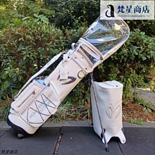 【熱賣精選】PG黑白高爾夫球包PEARLY GATES 女士防水標準球袋Golf帶輪子球包 歷史價格詳細信息