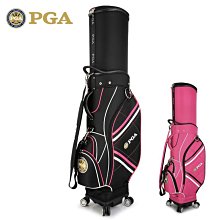 美國PGA 高爾夫球包男士伸縮球包硬殼航空托運包萬向四輪配防雨罩 歷史價格詳細信息