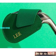 [數家珍家居]高爾夫球桿皮套 PU皮GOLF球桿帽 魔術貼GOLF推桿保護套 歷史價格詳細信息