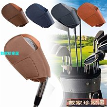 [數家珍家居]高爾夫球桿皮套 PU皮GOLF球桿帽 魔術貼GOLF推桿保護套 歷史價格詳細信息