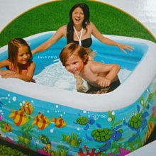 intex 57470新款 嬰幼兒充氣遮陽遊泳戲水池家用寶寶洗澡球池 歷史價格詳細信息