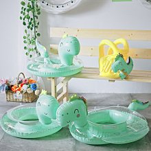 兒童坐圈寶寶游泳圈恐龍1-3-6歲腋下圈嬰幼兒男女童泳圈沙灘坐圈-奇點家居 歷史價格詳細信息