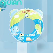 兒童游泳圈帶把手防側翻泳圈加厚充氣救生圈男女孩可愛卡通腋下圈-奇點家居 歷史價格詳細信息
