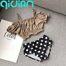 韓國兒童泳衣女孩可愛2022比基尼分體兒童遊泳衣女童小童寶寶泳裝 歷史價格詳細信息