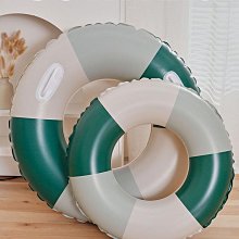 帶把手成人加厚雙人亮片水墨雲朵遊泳圈男女情侶水上充氣泳圈 歷史價格詳細信息