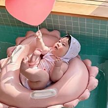 游泳圈兒童腋下浮圈INS極簡風成人救生圈寶寶遮陽坐圈0-2-8歲泳圈 歷史價格詳細信息