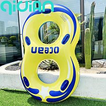 加厚加大雙人游泳圈情侶閨蜜浮圈浮排創意網紅躺床大人充氣救生圈-奇點家居 歷史價格詳細信息