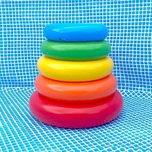 特厚橡膠遊泳圈兒童腋下圈大人救生圈加厚耐磨成人男童女泳圈浮圈 歷史價格詳細信息