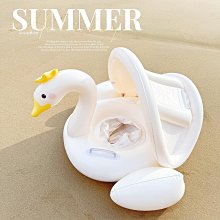 游泳圈游泳圈趴圈兒童寶寶遮陽腋下新生兒脖圈小孩坐0-12月救生圈 歷史價格詳細信息