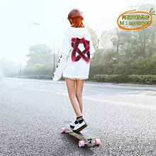 專業四輪長板雙面圖案娛樂舞板全俄羅斯楓木滑板烤漆支架 歷史價格詳細信息