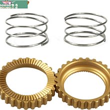 【熱賣精選】彈簧戒指小蠻腰純銀男士情侶對戒食指潮18k玫瑰金雙環三環指環女 歷史價格詳細信息