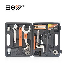 現貨BOY 山地自行車工具箱維修理補胎保養飛輪中軸牙盤拆卸截鏈器套裝可開發票 歷史價格詳細信息