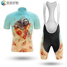 戶外運動腳踏車腳踏車騎行裝備2021熱銷小綿羊騎行服夏季透氣速乾短袖揹帶褲山地公路腳踏車套裝~安欣好物 歷史價格詳細信息