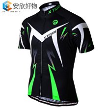 跨进外贸 夏季新款短袖骑行服套装车队版公路车速干透气男款~安欣好物 歷史價格詳細信息