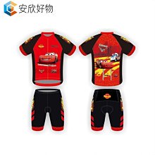 【好品質 】輪滑服 兒童運動套裝 兒童速滑服連身服輪滑服夏季短袖薄款騎行服透氣男女可訂製可批量~安欣好物 歷史價格詳細信息