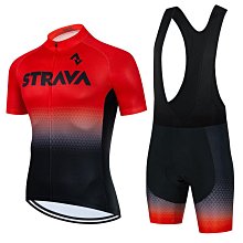 STRAVA環法騎行服短袖套裝夏季透氣自行車公路山地車騎行上衣自行車騎行服 騎行短袖 騎行衫 單車服 歷史價格詳細信息