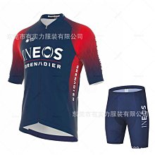 2024新款夏季自行車短袖男子騎行服套裝吸濕排汗山地越野服裝騎行服 吸汗 防曬 速乾上衣 騎行上衣 歷史價格詳細信息