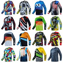 騎行速降服越野摩託山地車服裝上衣 t恤衫短袖男賽車速幹定做 歷史價格詳細信息