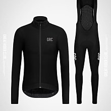 GRC桀驁無盡秋冬新款RESEARCH抓絨防風保暖公路車騎行服長袖男 歷史價格詳細信息