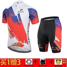 春夏季男女短袖騎行服套裝山地公路自行車背帶褲工廠帶口袋騎行服 吸汗 防曬 速乾上衣 騎行上衣 歷史價格詳細信息