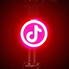 自行車USB充電十二星座警示雙色尾燈 歷史價格詳細信息