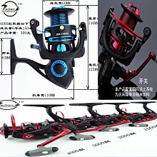 ~子甄彣璟~漁魔士XF6000型賣場-14軸無間隙金屬頭漁線輪 紡車輪 磯釣輪 捲線器 魚輪 甩竿 海釣 釣魚 高硬度齒 歷史價格詳細信息