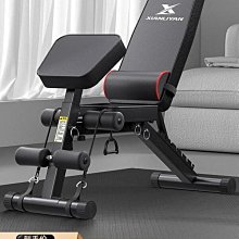 【熱賣】臥推架深蹲架杠鈴架家用健身器材男士多功能舉重床可折疊臥推凳 歷史價格詳細信息