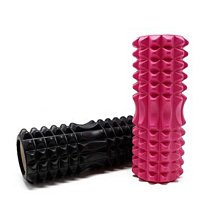 泡沫軸泡沫軸月牙浮點狼牙棒按摩滾軸空心入門拉伸筋膜棒肌肉放松瑜伽柱 歷史價格詳細信息