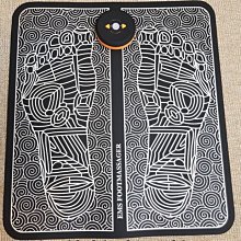 智能美腿儀EMS腳底按摩墊足部脈衝按摩器USB充電足療機瘦腿神器 歷史價格詳細信息