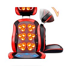 按摩器背部腰部頸椎家用理療頸部揉捏儀全身多功能電動床墊按摩墊 歷史價格詳細信息