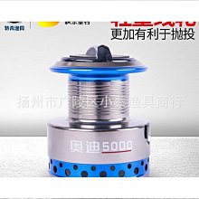 漁輪 紡車輪炫彩全金屬無間隙漁輪海釣路亞輪遠投輪打黑防炸線遠投 歷史價格詳細信息