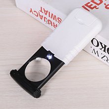 抽拉手持可攜式高倍10倍閱讀看書看報放大鏡帶led燈鑑定古玩伊人 歷史價格詳細信息