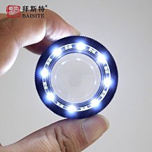 【胖大】帶刻度便攜式100倍放大鏡80/40倍顯微鏡手持帶燈讀數收藏鑒定印刷【上新】 歷史價格詳細信息