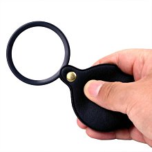放大鏡 高倍手持折疊鑒定放大鏡40倍高清閱讀LED帶燈 歷史價格詳細信息