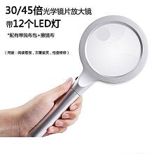 30倍老人閱讀高清手持放大鏡看報紙說明書金屬玻璃鏡片擴大鏡1000~滿200元發貨 歷史價格詳細信息