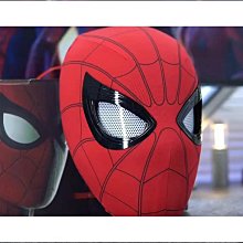 面具頭套蜘蛛俠帽子眼睛可動頭套超凡蜘蛛俠兒童平常心面具英雄遠征黑色藍 歷史價格詳細信息
