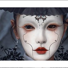 面具 cos面具 賽博朋克藍牙連接智能定制面具網紅同款吧蹦迪cosplay暗黑 歷史價格詳細信息